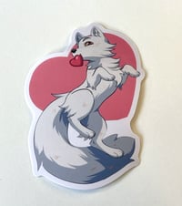 Image 1 of Fox Heart Sticker