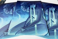 Image 2 of Sorrow Crying Statue Art Print