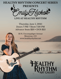 Image 1 of EMILY HICKS :: LIVE AT HEALTHY RHYTHM