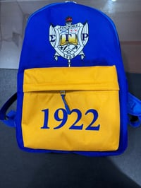Image 1 of Sigma Gamma Rho Backpacks-In stock