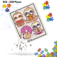 Sloth Snack Time Kids Jigsaw Puzzle