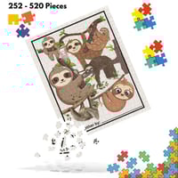 Sloth Hanging Around Kids Jigsaw Puzzle