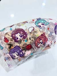 Image 3 of Large MXTX PVC Cosmetic Clear Pouch