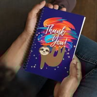 Thank You Sloth Spiral Notebook