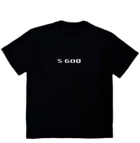 MERCEDES-BENZ BLACK S600 CHROME PLATE T-SHIRT 