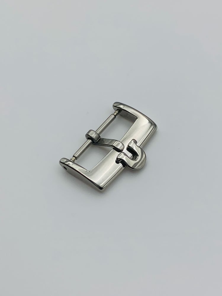 Image of Omega 18mm/16mm Stainless Steel omega horse shoe strap buckle,NEW