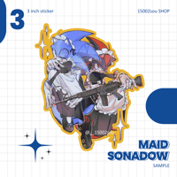 Image 3 of Maid Sonadow Charms + Sticker