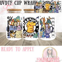 Image 1 of Pokémon Collection UVDTF cup wrap 
