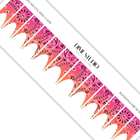 Image 5 of SUNSET BLVD BANDANA PAISLEY NAIL DECALS 