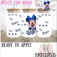 Image 3 of Minnie Mouse Collection UVDTF cup wrap 