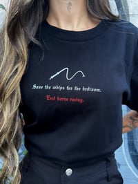 Image 3 of SAVE THE WHIPS TEE