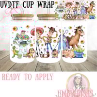Image 1 of Toy Story Collection UVDTF cup wrap