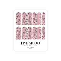 Image 3 of NUDE PINK CLASSIC BANDANA NAIL DECALS 