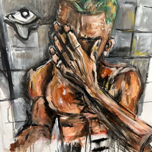Blonde & Beyond ORIGINAL PAINTING 32x32"