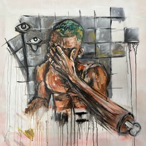 Blonde & Beyond ORIGINAL PAINTING 32x32"