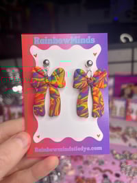 Classic 80’s rainBOW earrings 