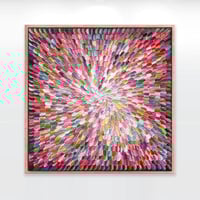 Image 1 of In bloom, always - 65x65cm, FRAMED