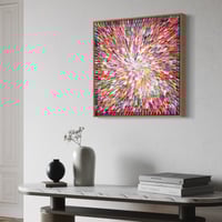 Image 4 of In bloom, always - 65x65cm, FRAMED