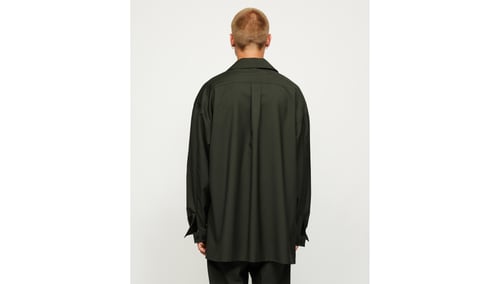 Image of Dark Green Slit Shirt