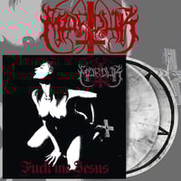 Image 2 of Marduk "Fuck me Jesus" M-LP (marble vinyl)