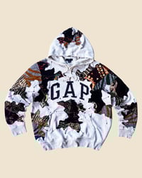Image 1 of REWORKED GAP BATIK PATCHWORKS HOODIE SIZE M
