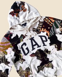 Image 3 of REWORKED GAP BATIK PATCHWORKS HOODIE SIZE M