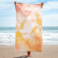 Image 3 of Towel Yellow - Peach