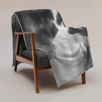 Image 3 of Throw Blanket Grey