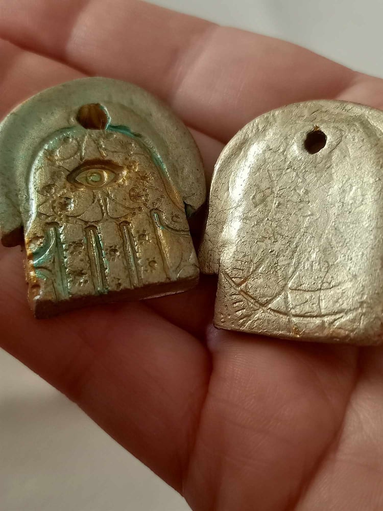 Image of Ancient Secrets Bead Set of 3 Hand Made Beads 