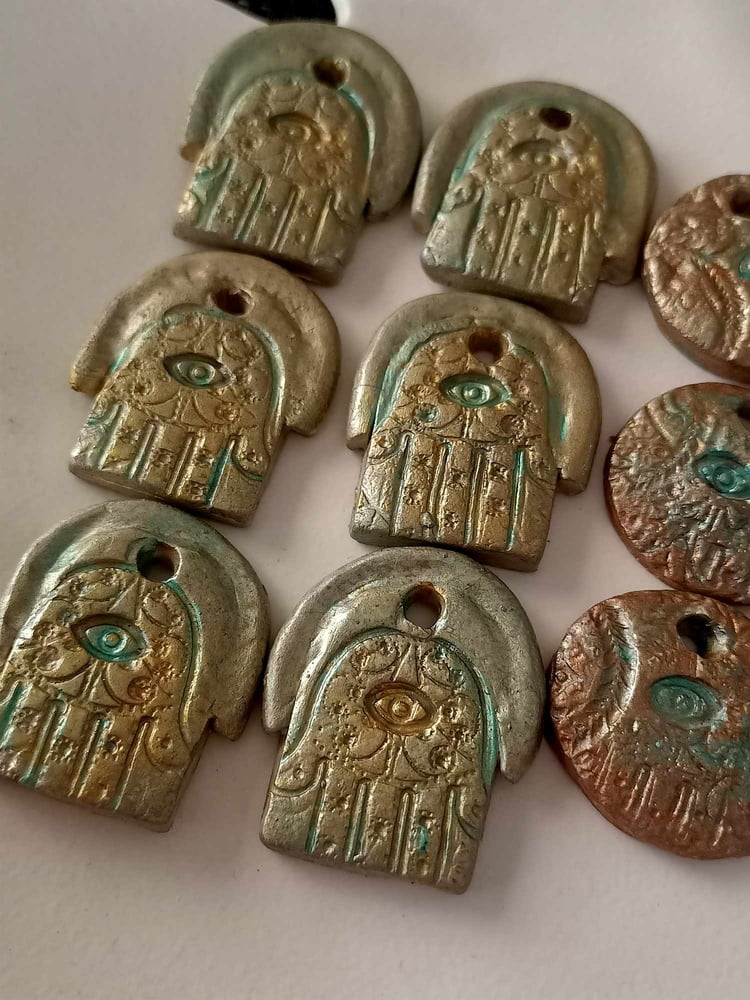 Image of Ancient Secrets Bead Set of 3 Hand Made Beads 