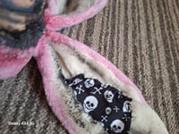 Image 9 of Deddy teddy bear. Plushie horror rabbit. Ooak, creepy handmade terror bear
