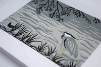 Image 3 of Heron Print