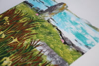 Image 4 of Polochar Standing Stone, South Uist, Outer Hebrides Print.