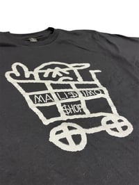 Image 2 of mali$imo SHOPPY black shirt 