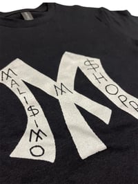 Image 2 of mali$imo LOGO black shirt