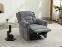 Image 3 of Balmoral Lift and Rise Recliner Dual Motor with Voice Control - Anthricite