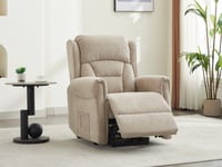 Image 2 of Balmoral Lift and Rise Recliner Dual Motor with Voice Control - Natural
