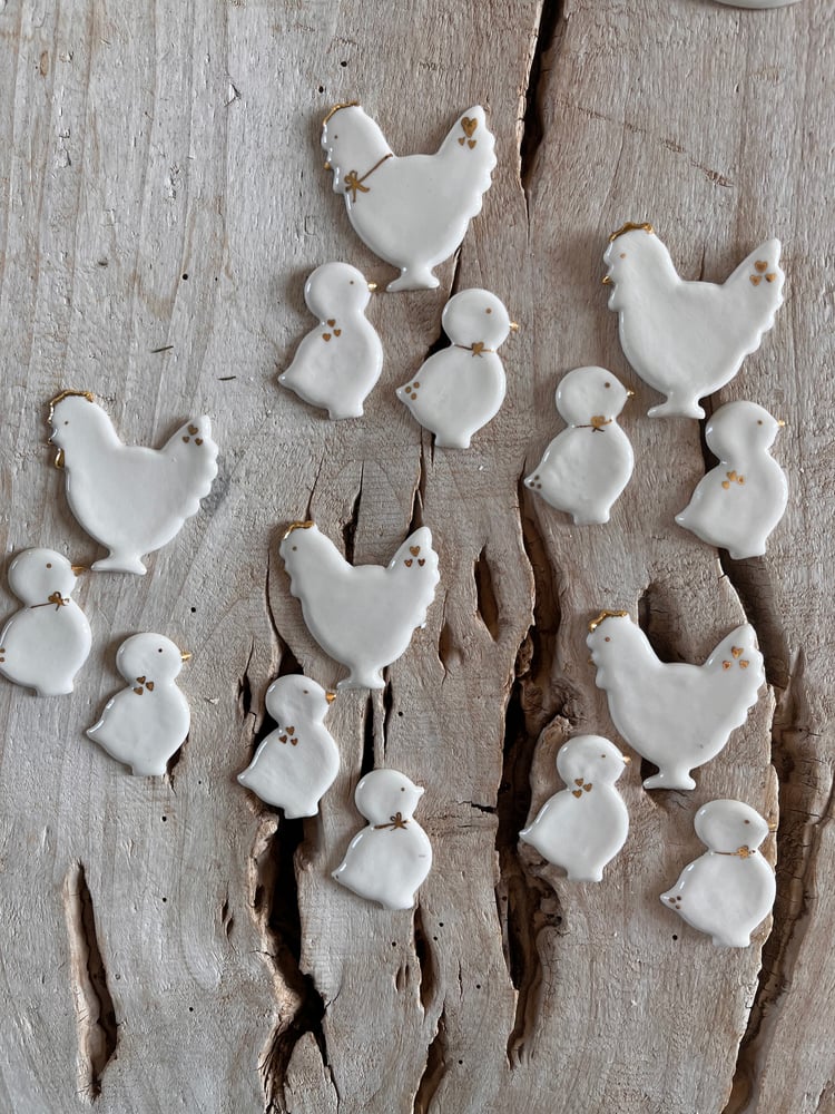 Image of Poule et poussins 