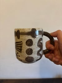 Image 5 of Taza grande blanca y negra