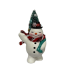 Retro Snowman Christmas Tree Ornament