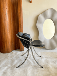 Image 3 of  4 chaises GASTONE RINALDI - modèle « LYNN » pour RIMA, 1960