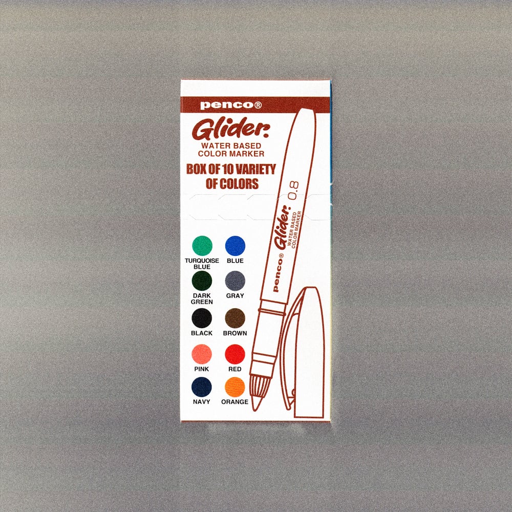 Image of [PENCO®] GLIDER (CAJA DE 10 COLORES)