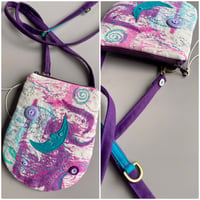 Image 1 of Blue Moon Dye Painted Pocket Carry Case