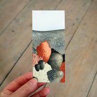 Section of a Garden - Original miniature watercolour painting on paper