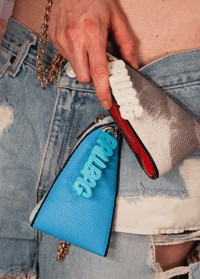 PURSE GRAY BALLBAG