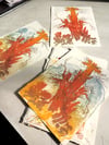 The Tree Stone Lithograph Print