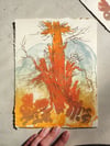 The Tree Stone Lithograph Print