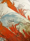 The Tree Stone Lithograph Print