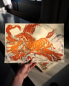 The Flying Horse Stone Lithograph Print