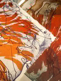 Image 4 of The Flying Horse Stone Lithograph Print